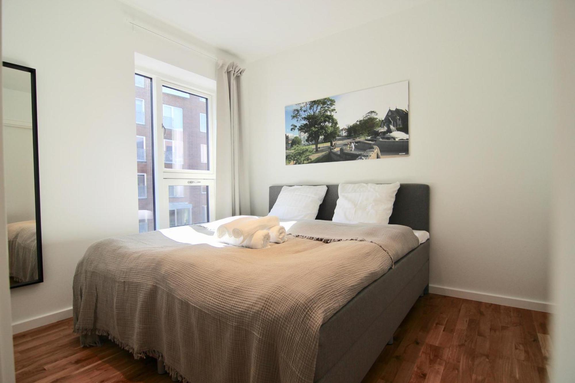 Beautiful 2-bed W Balcony In Orestaden Appartement